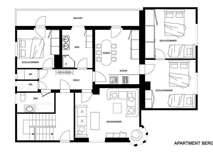 Bergtraum Appartement *